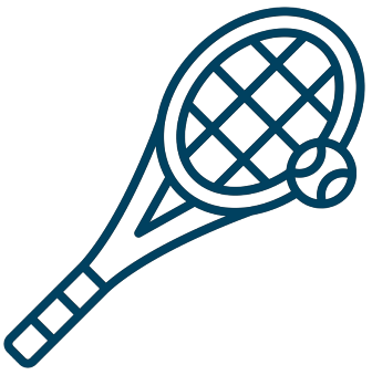 Icon - Tennis Racket - Outdoor Games